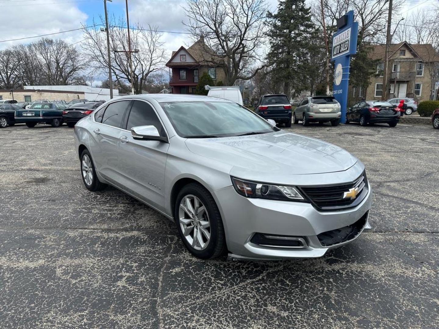 2019 SILVER CHEVROLET IMPALA LT (1G11Z5S34KU) with an 3.6L engine, Automatic transmission, located at 1708 Broadway, Rockford, IL, 61104, (815) 397-5010, 42.252522, -89.069359 - Photo#0