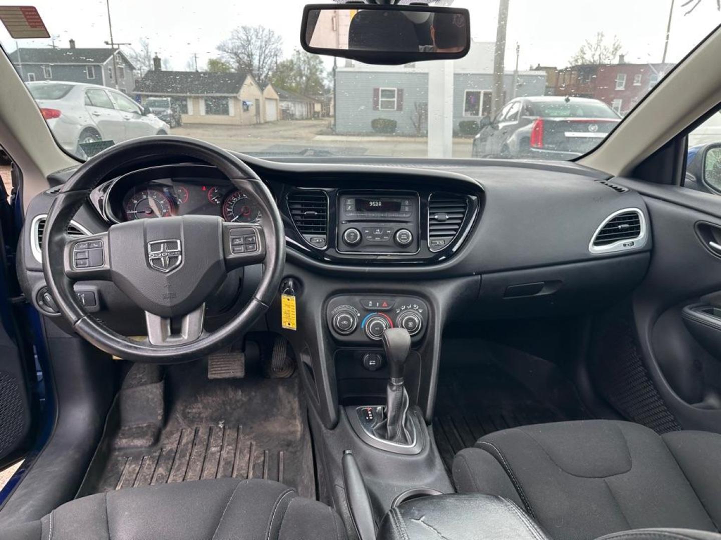 2013 BLUE DODGE DART SXT (1C3CDFBA6DD) with an 2.0L engine, Automatic transmission, located at 1708 Broadway, Rockford, IL, 61104, (815) 397-5010, 42.252522, -89.069359 - Photo#5