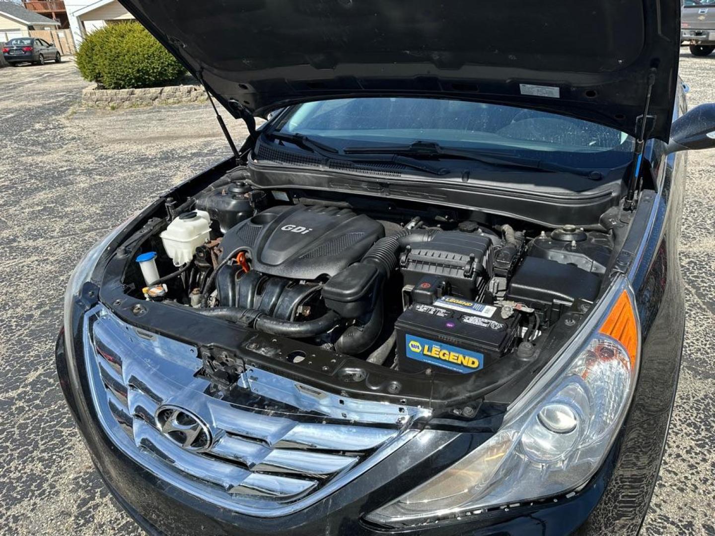 2012 BLACK HYUNDAI SONATA SE (5NPEC4AC7CH) with an 2.4L engine, Automatic transmission, located at 1708 Broadway, Rockford, IL, 61104, (815) 397-5010, 42.252522, -89.069359 - Photo#12