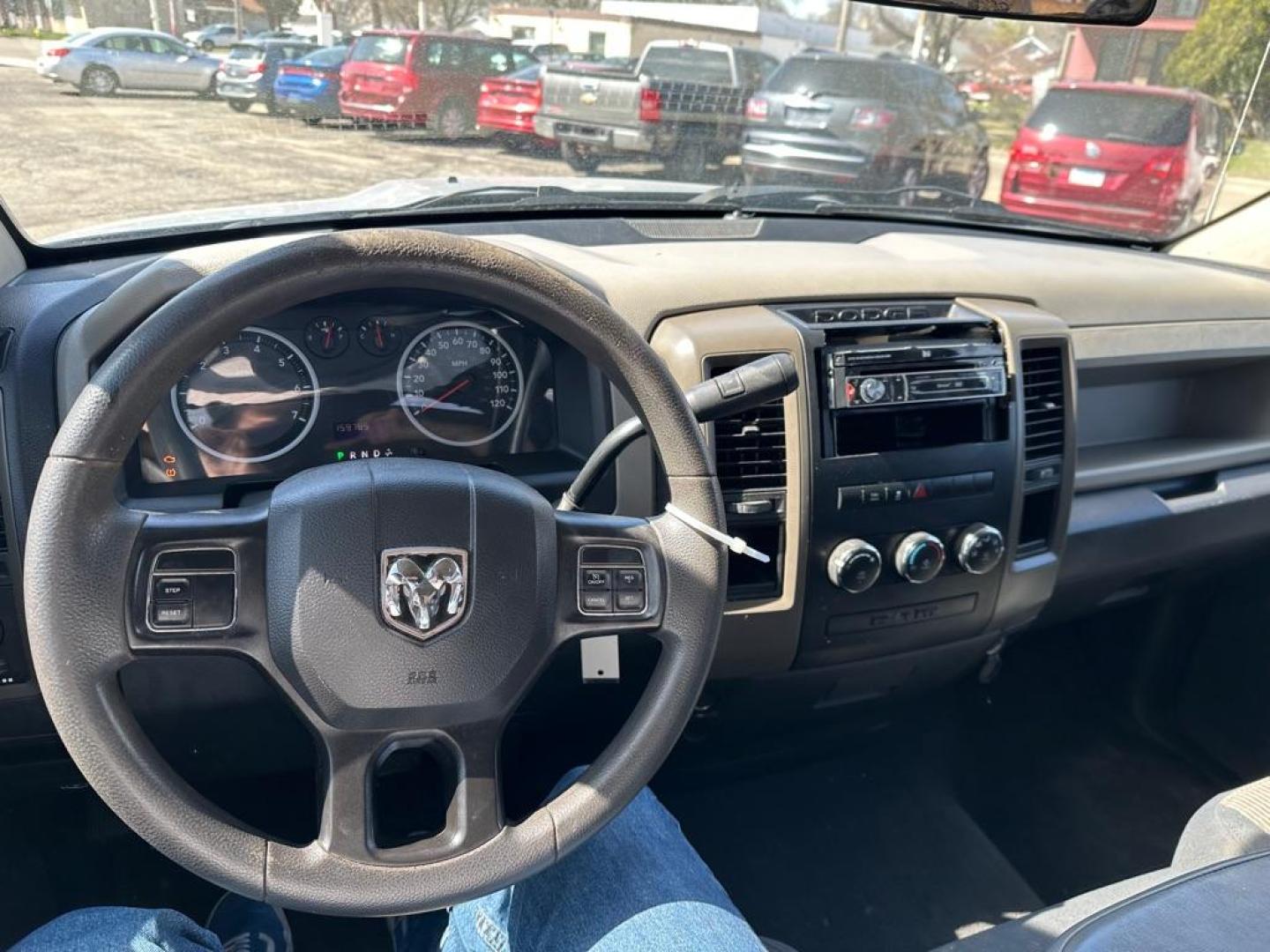 2012 SILVER DODGE RAM 1500 ST (1C6RD6FT8CS) with an 5.7L engine, Automatic transmission, located at 1708 Broadway, Rockford, IL, 61104, (815) 397-5010, 42.252522, -89.069359 - Photo#12