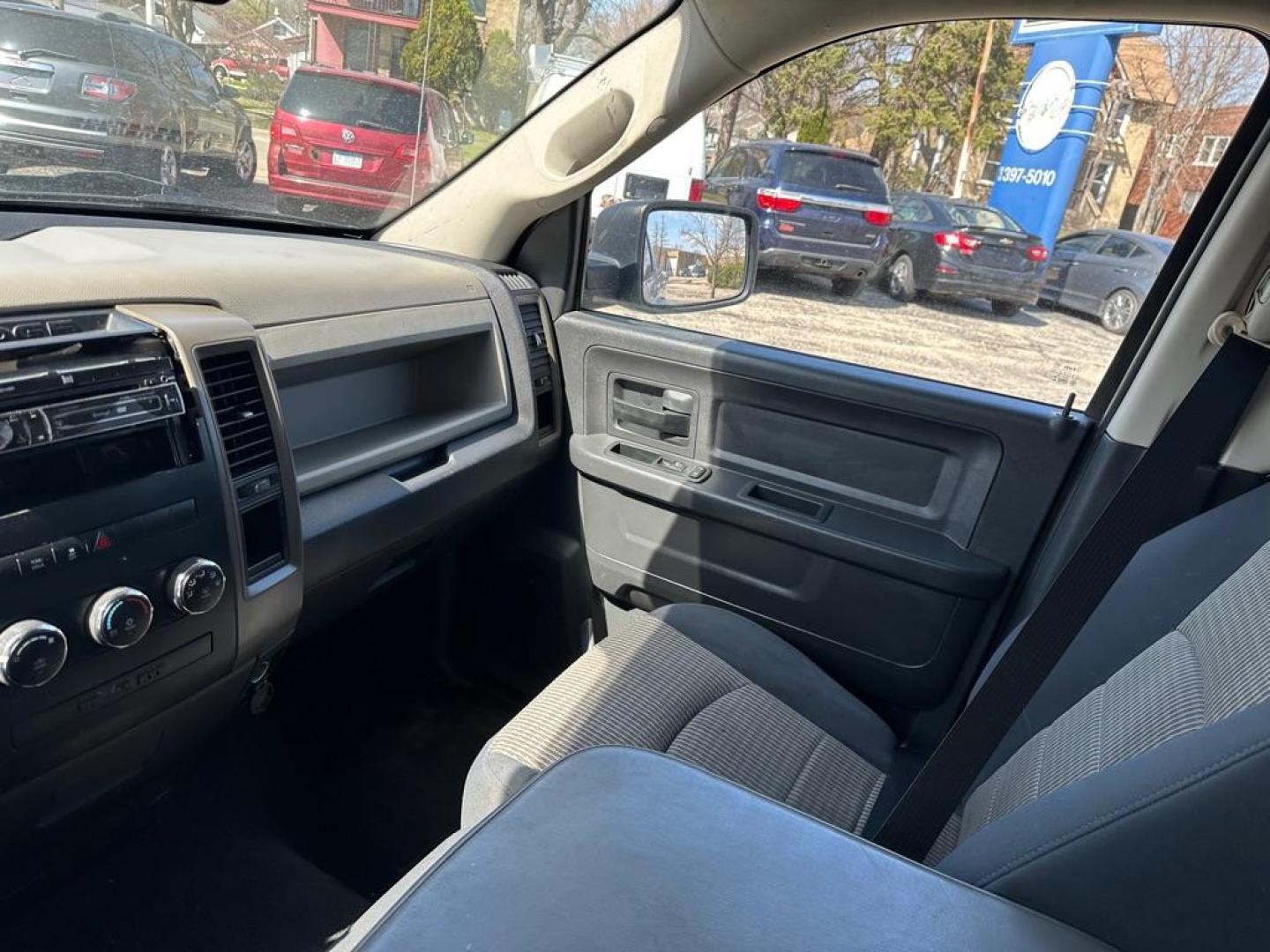 2012 SILVER DODGE RAM 1500 ST (1C6RD6FT8CS) with an 5.7L engine, Automatic transmission, located at 1708 Broadway, Rockford, IL, 61104, (815) 397-5010, 42.252522, -89.069359 - Photo#13
