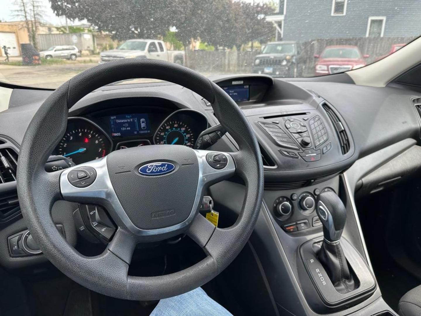 2015 ORANGE FORD ESCAPE S (1FMCU0F76FU) with an 2.5L engine, Automatic transmission, located at 1708 Broadway, Rockford, IL, 61104, (815) 397-5010, 42.252522, -89.069359 - Photo#7