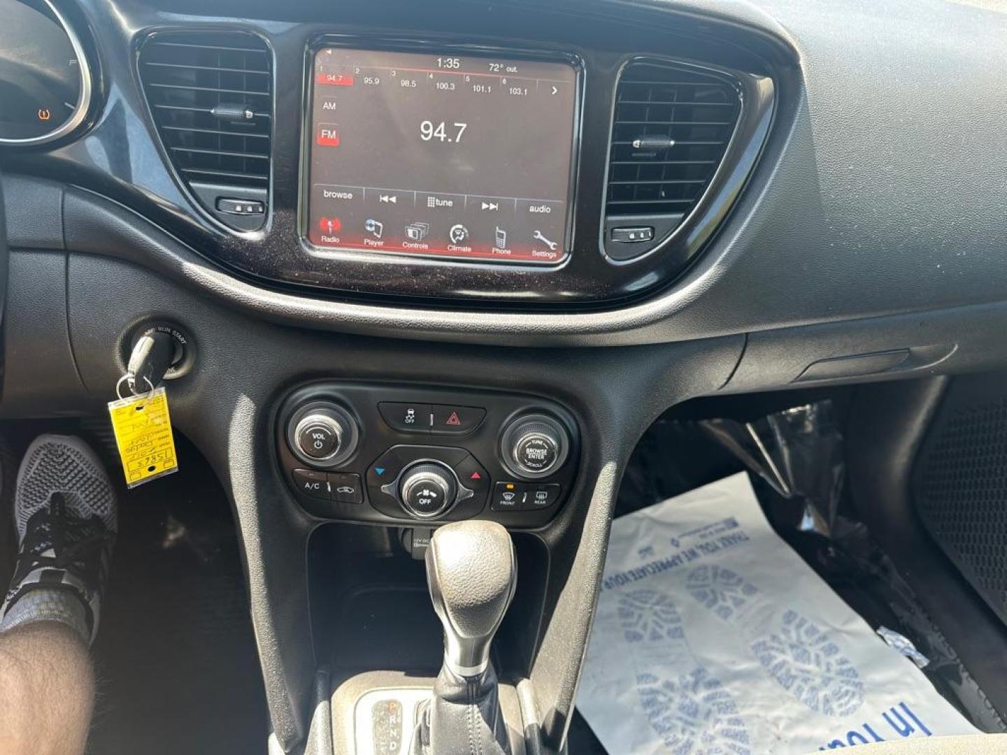 2013 RED DODGE DART SE (1C3CDFAH1DD) with an 1.4L engine, Automatic transmission, located at 1708 Broadway, Rockford, IL, 61104, (815) 397-5010, 42.252522, -89.069359 - Photo#12