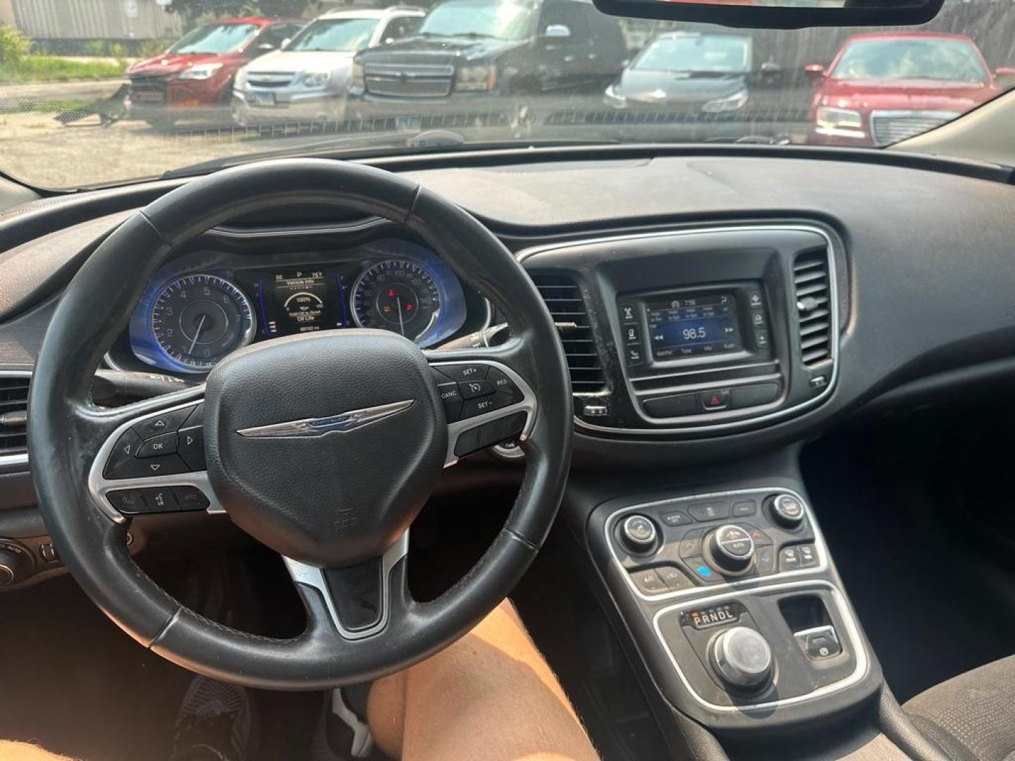 2017 SILVER CHRYSLER 200 LX (1C3CCCFBXHN) with an 2.4L engine, Automatic transmission, located at 1708 Broadway, Rockford, IL, 61104, (815) 397-5010, 42.252522, -89.069359 - Photo#10