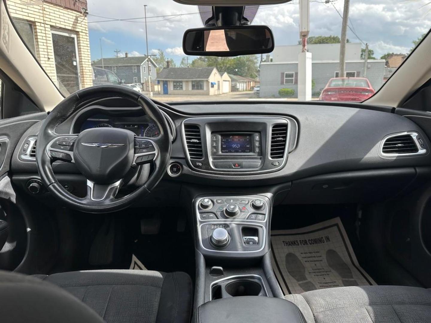 2016 BLACK CHRYSLER 200 LIMITED (1C3CCCAB3GN) with an 2.4L engine, Automatic transmission, located at 1708 Broadway, Rockford, IL, 61104, (815) 397-5010, 42.252522, -89.069359 - Photo#5