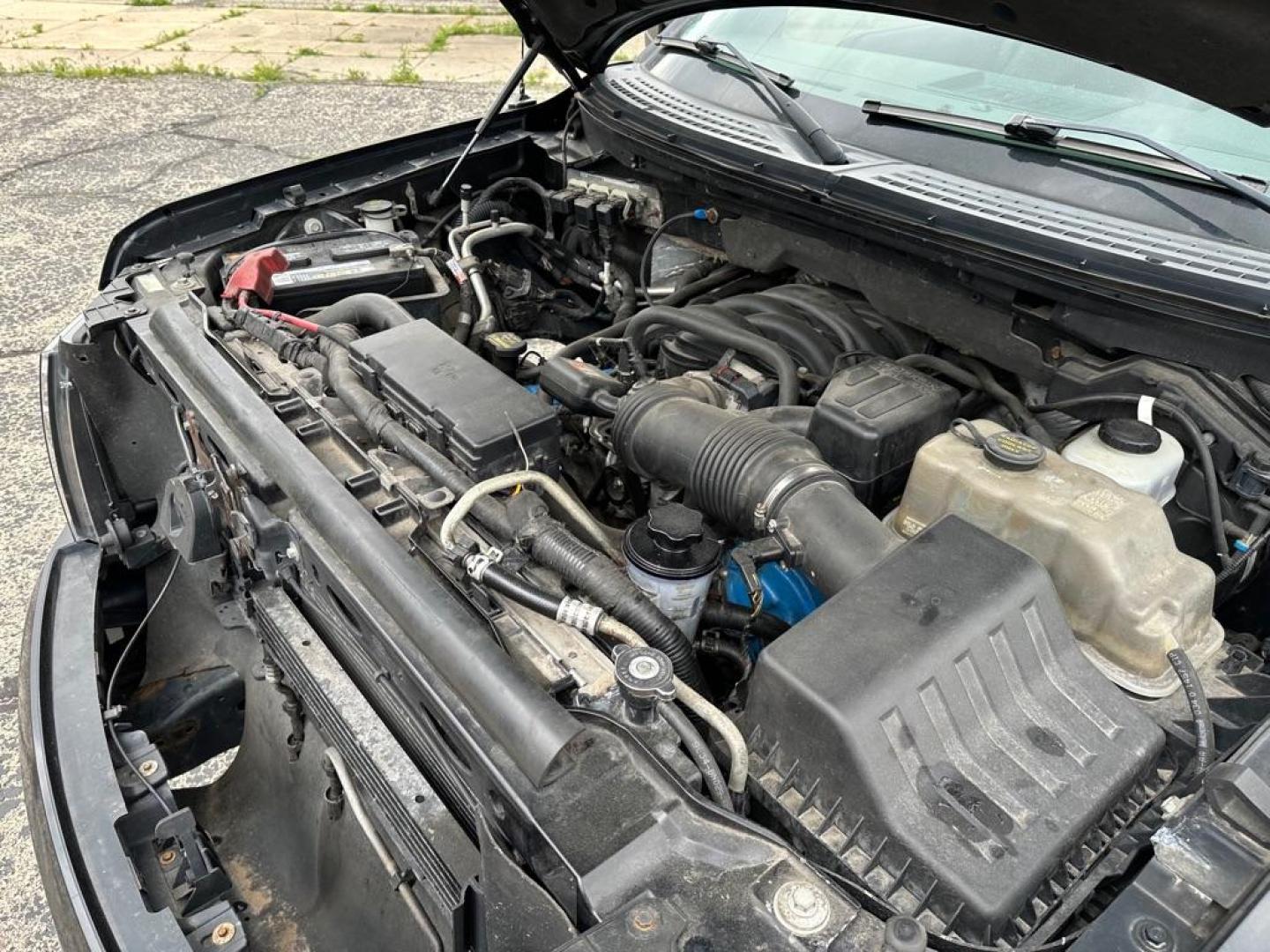 2010 BLACK FORD F150 SUPERCREW (1FTEW1E82AF) with an 4.6L engine, Automatic transmission, located at 1708 Broadway, Rockford, IL, 61104, (815) 397-5010, 42.252522, -89.069359 - Photo#16
