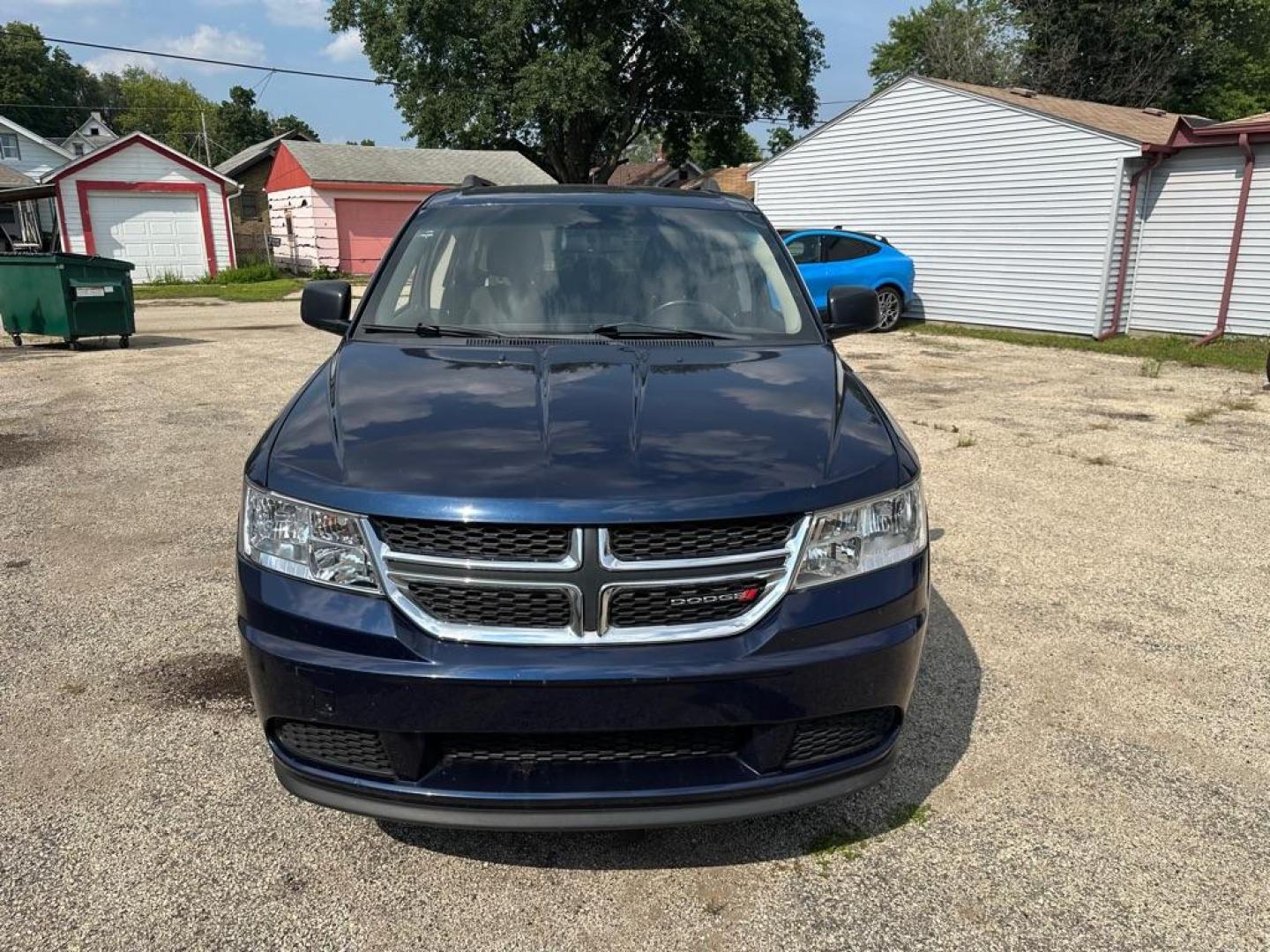 2017 BLUE DODGE JOURNEY SE (3C4PDCAB0HT) with an 2.4L engine, Automatic transmission, located at 1708 Broadway, Rockford, IL, 61104, (815) 397-5010, 42.252522, -89.069359 - Photo#1