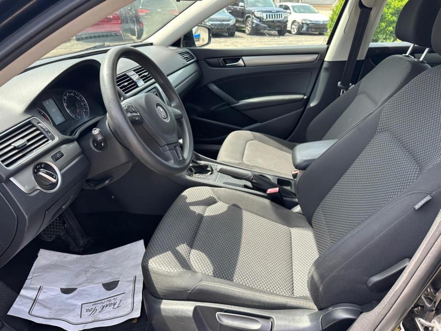 2013 BLACK VOLKSWAGEN PASSAT S (1VWAP7A39DC) with an 2.5L engine, Automatic transmission, located at 1708 Broadway, Rockford, IL, 61104, (815) 397-5010, 42.252522, -89.069359 - Photo#8