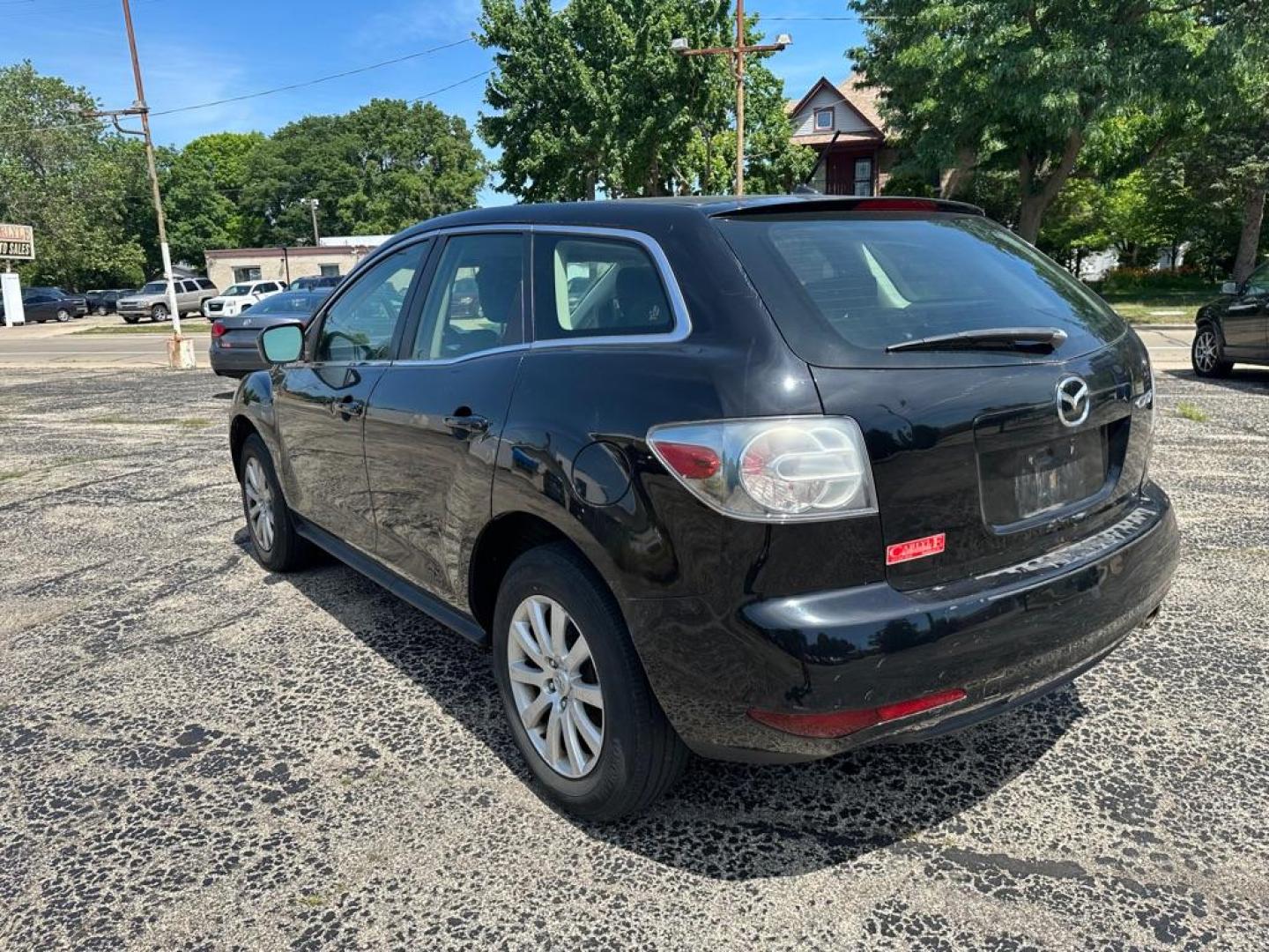 2011 BLACK MAZDA CX-7 (JM3ER2A53B0) with an 2.5L engine, Automatic transmission, located at 1708 Broadway, Rockford, IL, 61104, (815) 397-5010, 42.252522, -89.069359 - Photo#3