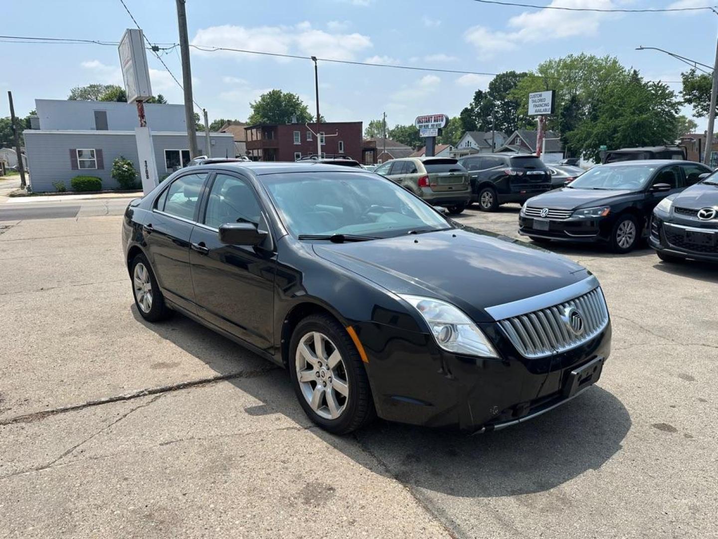2011 BLACK MERCURY MILAN PREMIER (3MEHM0JG4BR) with an 3.0L engine, Automatic transmission, located at 1708 Broadway, Rockford, IL, 61104, (815) 397-5010, 42.252522, -89.069359 - Photo#1