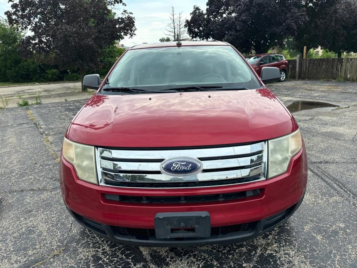 2007 RED FORD EDGE SE (2FMDK46C17B) with an 3.5L engine, Automatic transmission, located at 1708 Broadway, Rockford, IL, 61104, (815) 397-5010, 42.252522, -89.069359 - Photo#1