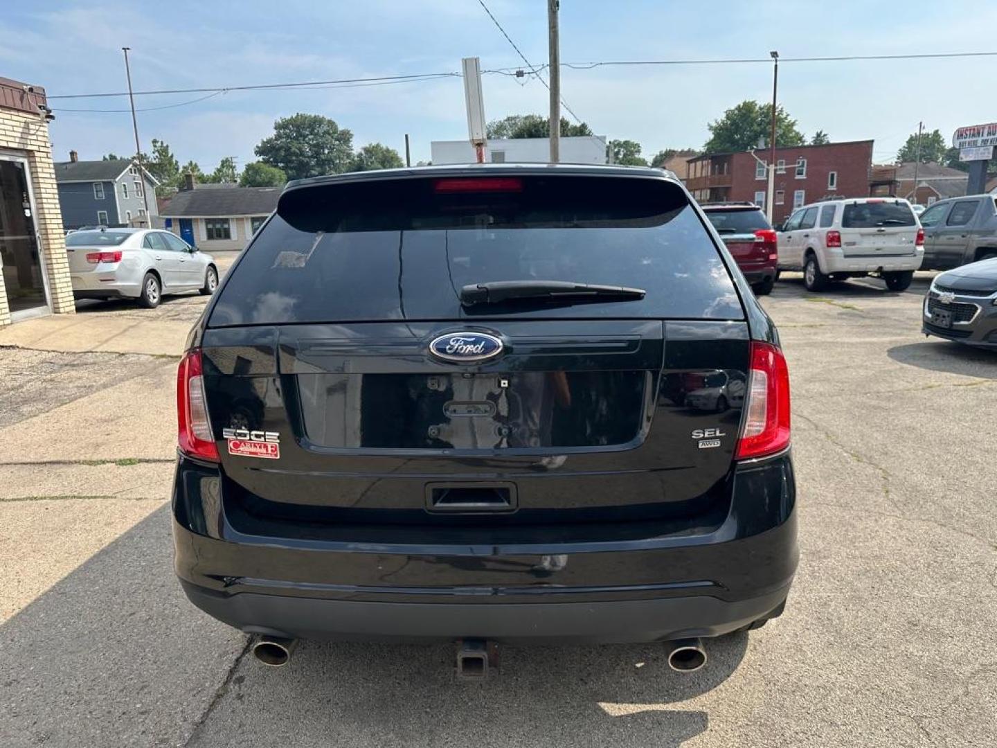 2012 BLACK FORD EDGE SEL (2FMDK4JC1CB) with an 3.5L engine, Automatic transmission, located at 1708 Broadway, Rockford, IL, 61104, (815) 397-5010, 42.252522, -89.069359 - Photo#5
