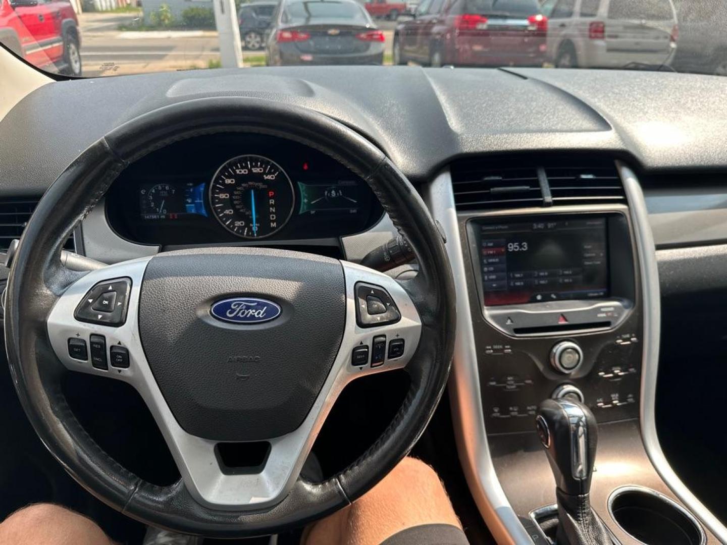 2012 BLACK FORD EDGE SEL (2FMDK4JC1CB) with an 3.5L engine, Automatic transmission, located at 1708 Broadway, Rockford, IL, 61104, (815) 397-5010, 42.252522, -89.069359 - Photo#13