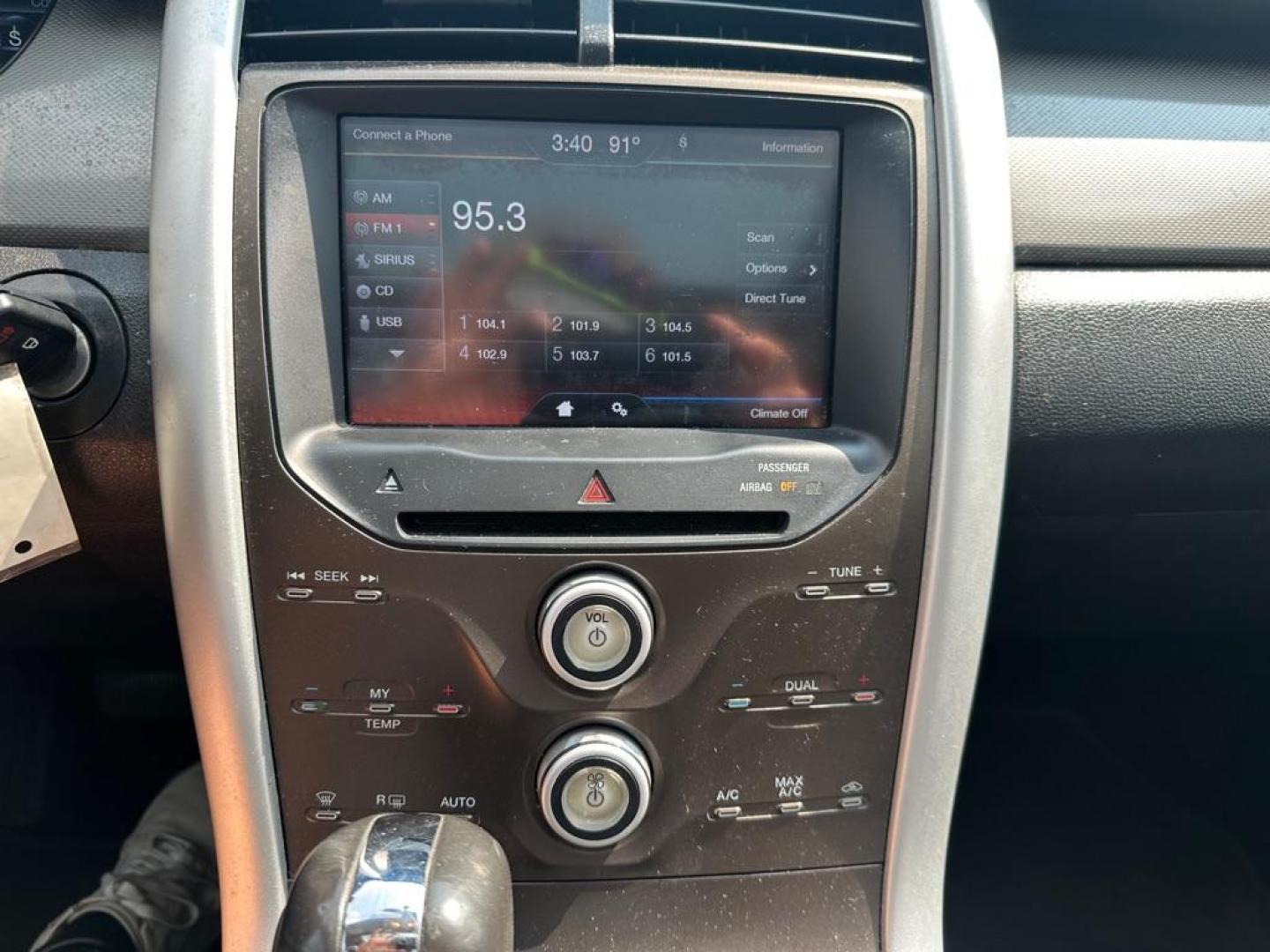 2012 BLACK FORD EDGE SEL (2FMDK4JC1CB) with an 3.5L engine, Automatic transmission, located at 1708 Broadway, Rockford, IL, 61104, (815) 397-5010, 42.252522, -89.069359 - Photo#15
