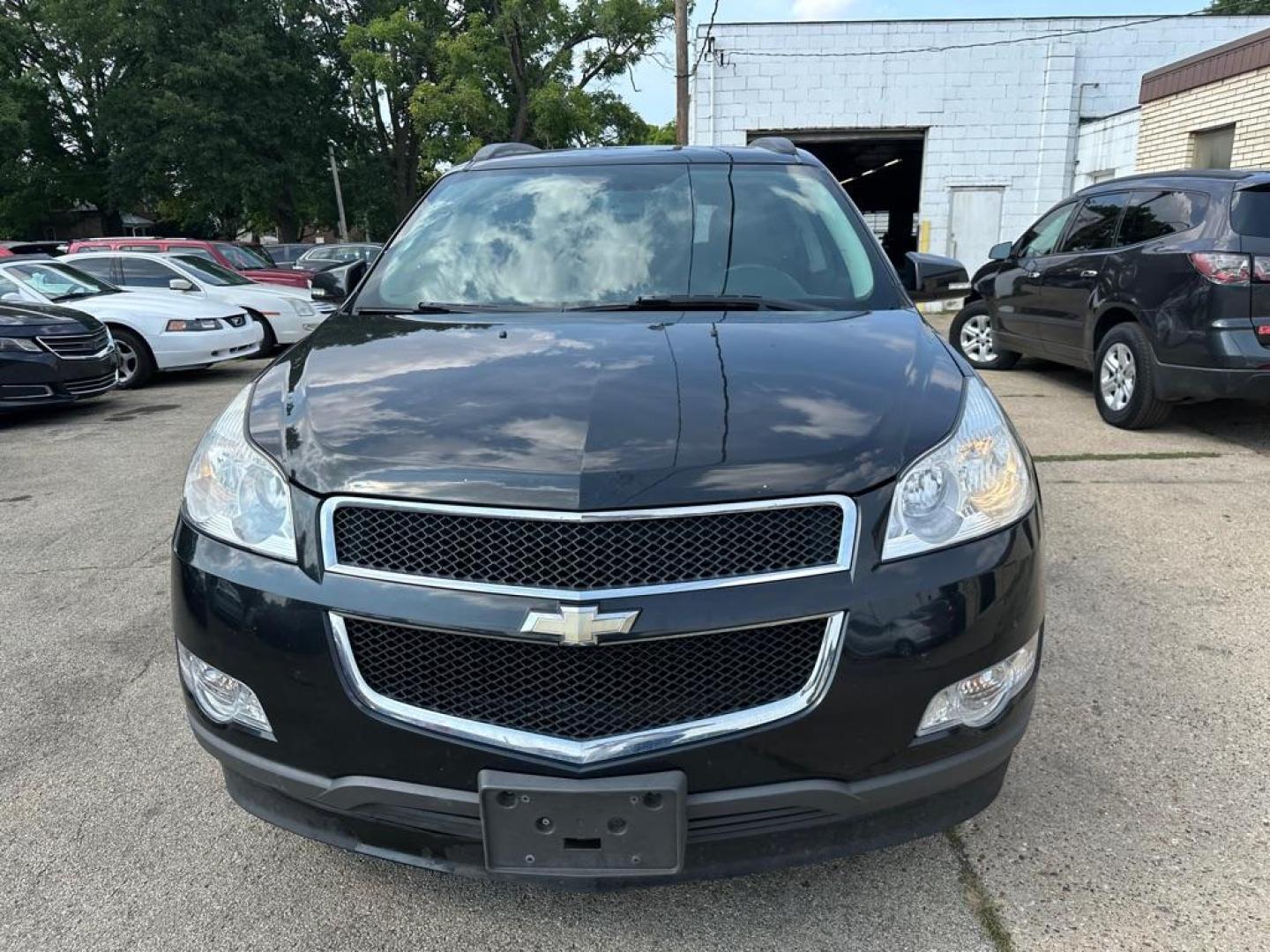 2010 BLACK CHEVROLET TRAVERSE LT (1GNLVGED1AJ) with an 3.6L engine, Automatic transmission, located at 1708 Broadway, Rockford, IL, 61104, (815) 397-5010, 42.252522, -89.069359 - Photo#1
