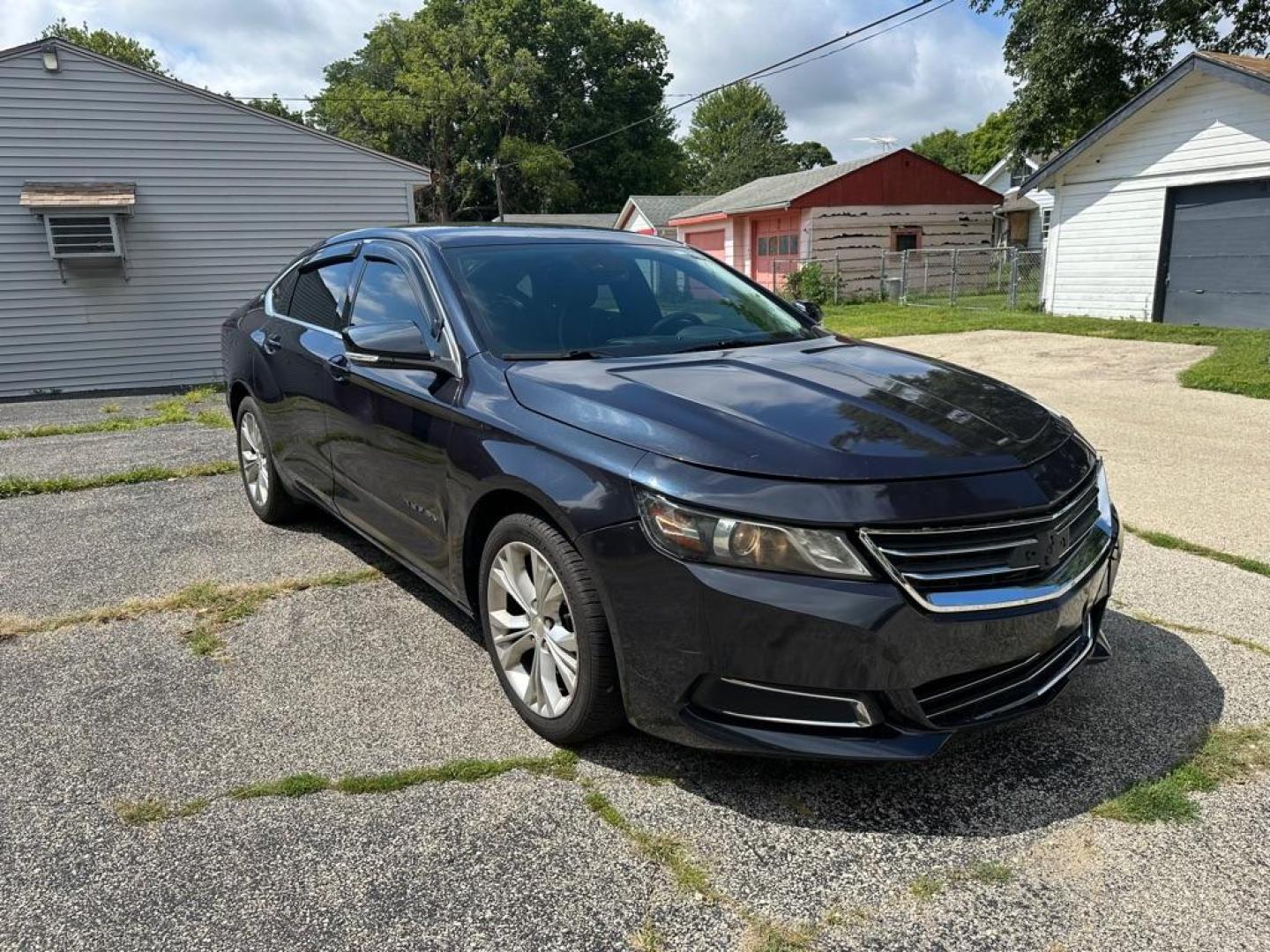 2014 BLUE CHEVROLET IMPALA LT (2G1125S38E9) with an 3.6L engine, Automatic transmission, located at 1708 Broadway, Rockford, IL, 61104, (815) 397-5010, 42.252522, -89.069359 - Photo#1