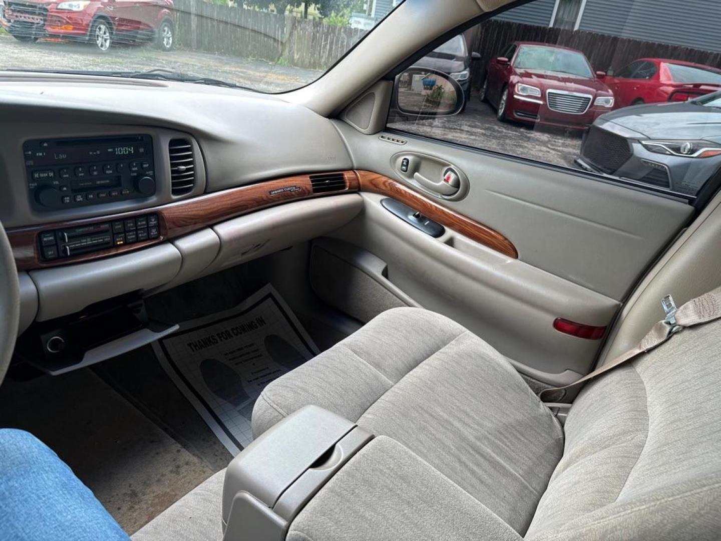 2002 TAN BUICK LESABRE CUSTOM (1G4HP54K424) with an 3.8L engine, Automatic transmission, located at 1708 Broadway, Rockford, IL, 61104, (815) 397-5010, 42.252522, -89.069359 - Photo#12