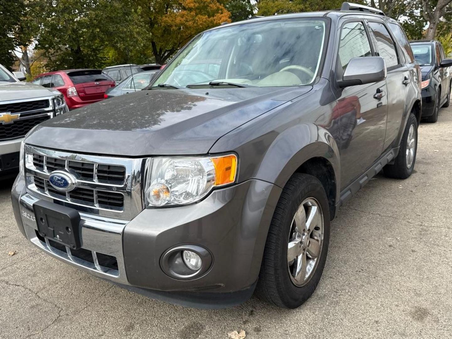2011 GRAY FORD ESCAPE LIMITED (1FMCU0E72BK) with an 2.5L engine, Automatic transmission, located at 1708 Broadway, Rockford, IL, 61104, (815) 397-5010, 42.252522, -89.069359 - Photo#1