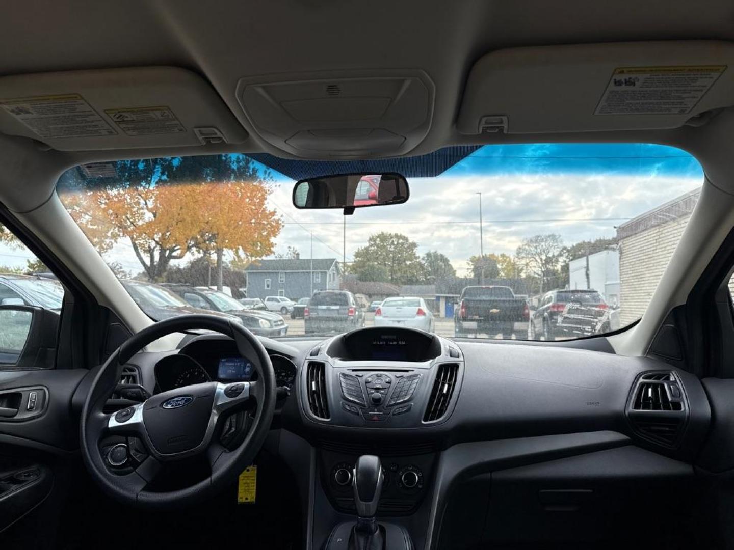 2014 BLACK FORD ESCAPE S (1FMCU0F74EU) with an 2.5L engine, Automatic transmission, located at 1708 Broadway, Rockford, IL, 61104, (815) 397-5010, 42.252522, -89.069359 - Photo#5