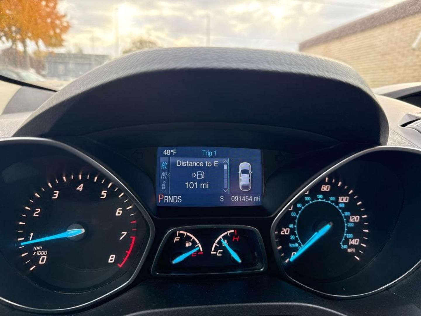 2014 BLACK FORD ESCAPE S (1FMCU0F74EU) with an 2.5L engine, Automatic transmission, located at 1708 Broadway, Rockford, IL, 61104, (815) 397-5010, 42.252522, -89.069359 - Photo#8