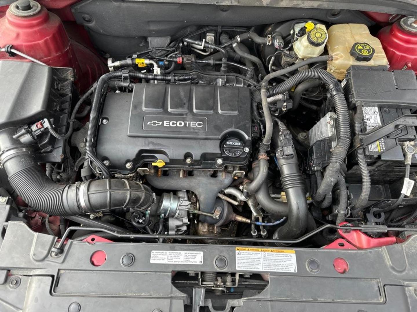 2014 RED CHEVROLET CRUZE LT (1G1PC5SB4E7) with an 1.4L engine, Automatic transmission, located at 1708 Broadway, Rockford, IL, 61104, (815) 397-5010, 42.252522, -89.069359 - Photo#8