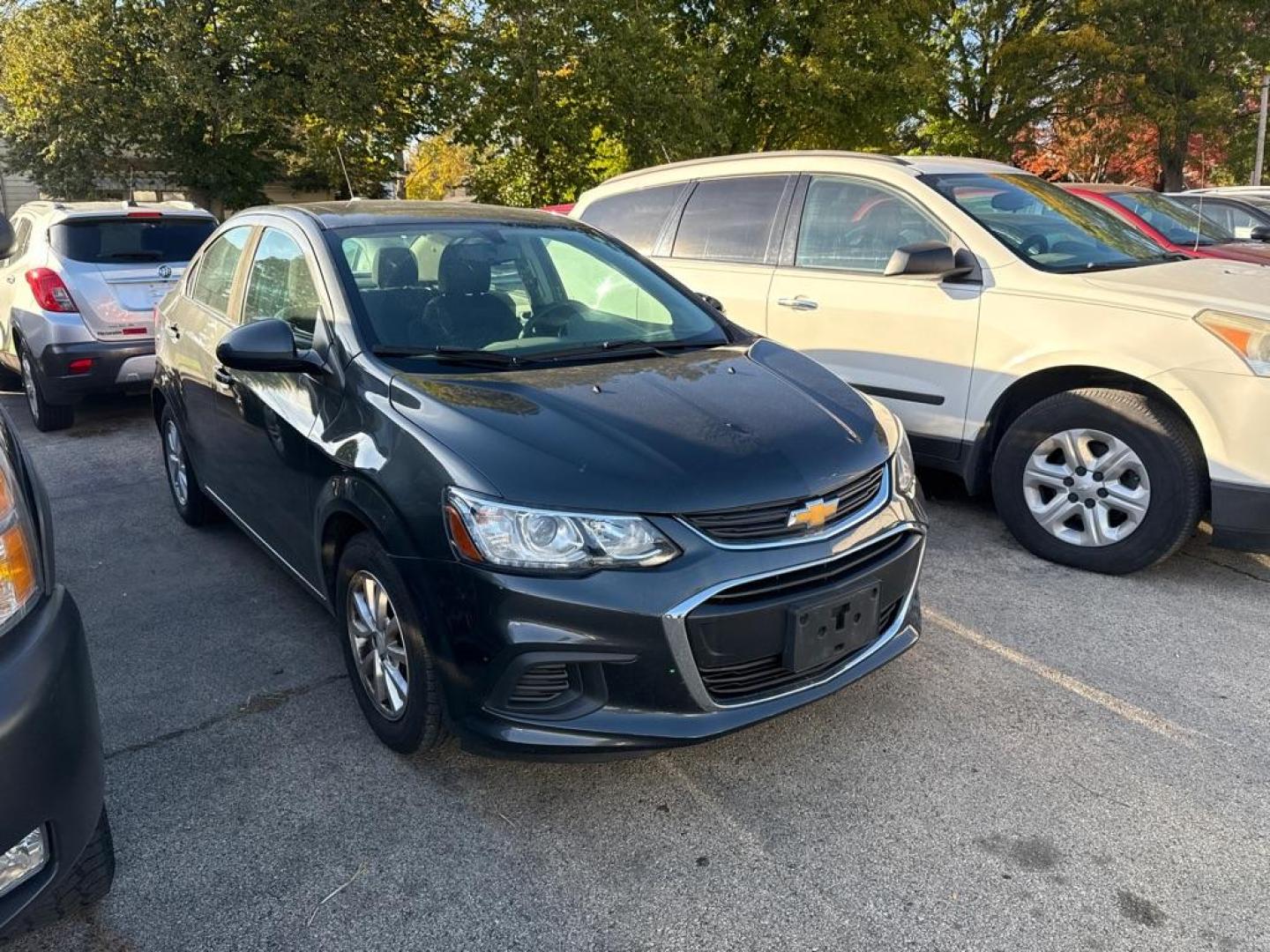 2017 GRAY CHEVROLET SONIC LT (1G1JD5SHXH4) with an 1.8L engine, Automatic transmission, located at 1708 Broadway, Rockford, IL, 61104, (815) 397-5010, 42.252522, -89.069359 - Photo#0