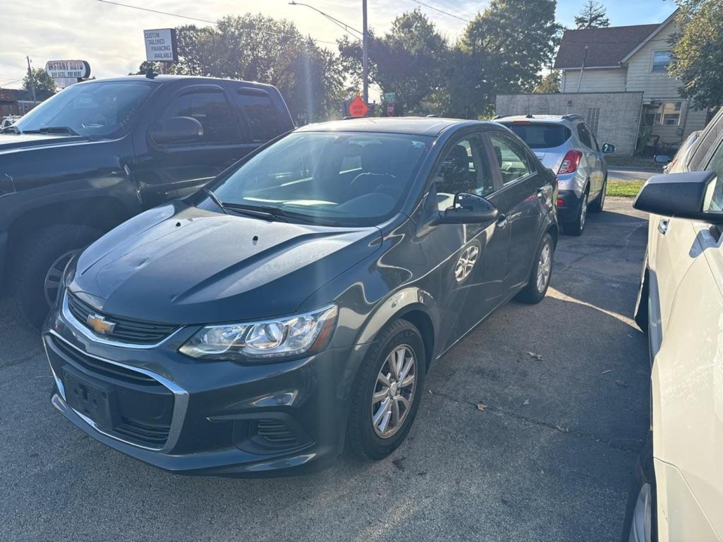 2017 GRAY CHEVROLET SONIC LT (1G1JD5SHXH4) with an 1.8L engine, Automatic transmission, located at 1708 Broadway, Rockford, IL, 61104, (815) 397-5010, 42.252522, -89.069359 - Photo#1