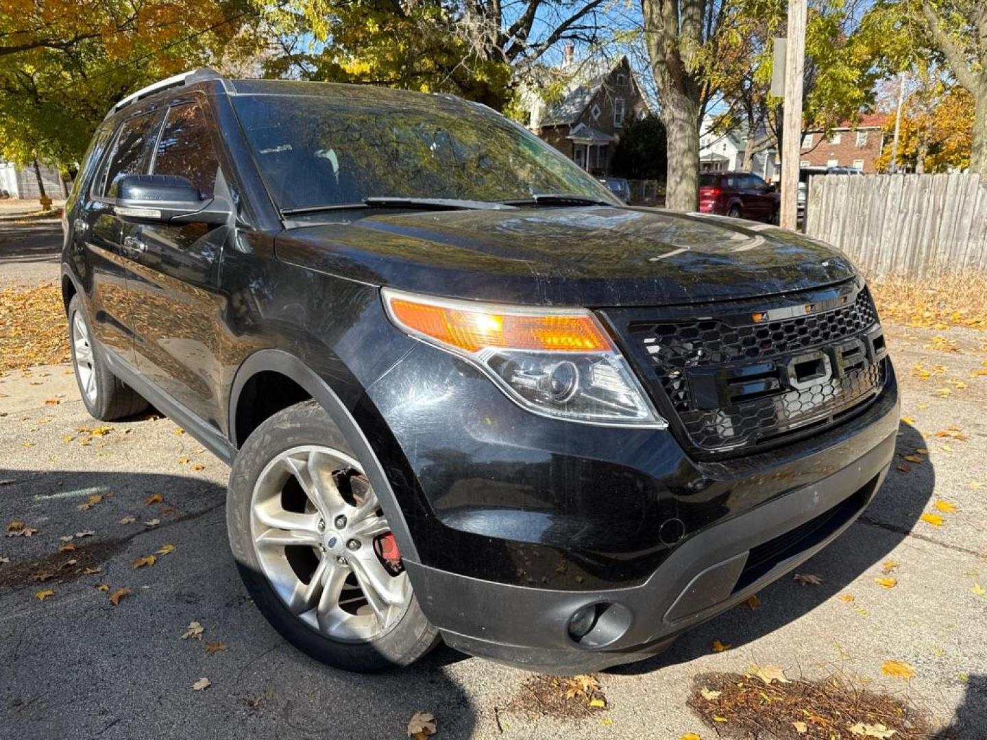 2012 BLACK FORD EXPLORER LIMITED (1FMHK8F83CG) with an 3.5L engine, Automatic transmission, located at 1708 Broadway, Rockford, IL, 61104, (815) 397-5010, 42.252522, -89.069359 - Photo#1
