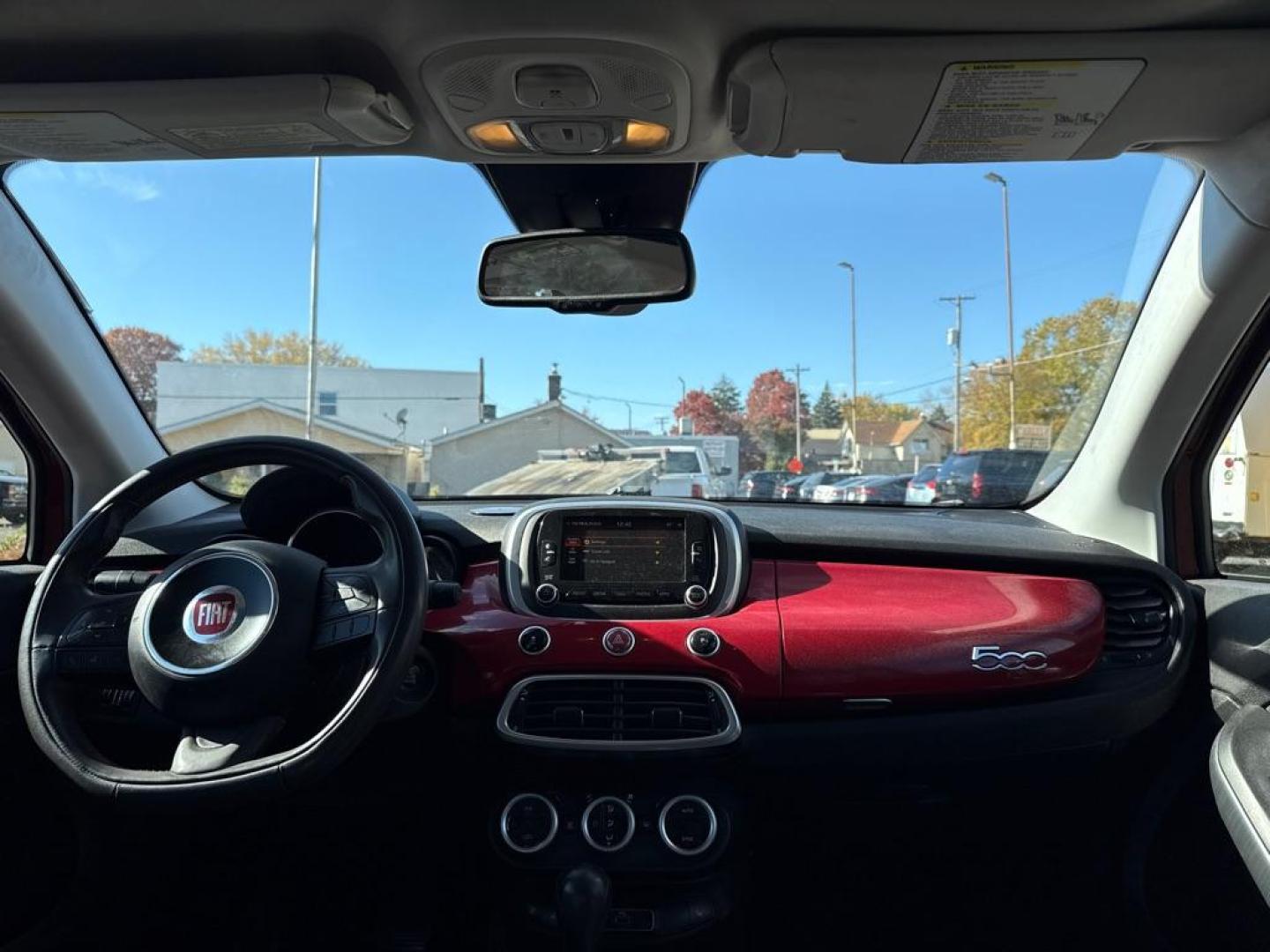 2016 RED FIAT 500X LOUNGE (ZFBCFYDTXGP) with an 2.4L engine, Automatic transmission, located at 1708 Broadway, Rockford, IL, 61104, (815) 397-5010, 42.252522, -89.069359 - Photo#5