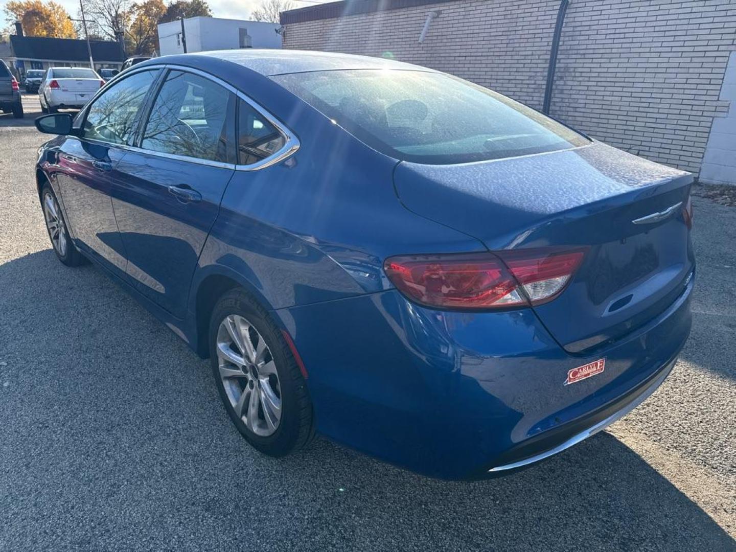 2015 BLUE CHRYSLER 200 LIMITED (1C3CCCAB2FN) with an 2.4L engine, Automatic transmission, located at 1708 Broadway, Rockford, IL, 61104, (815) 397-5010, 42.252522, -89.069359 - Photo#3
