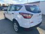 2017 WHITE FORD ESCAPE S (1FMCU0F71HU) with an 2.5L engine, Automatic transmission, located at 1708 Broadway, Rockford, IL, 61104, (815) 397-5010, 42.252522, -89.069359 - Photo#3