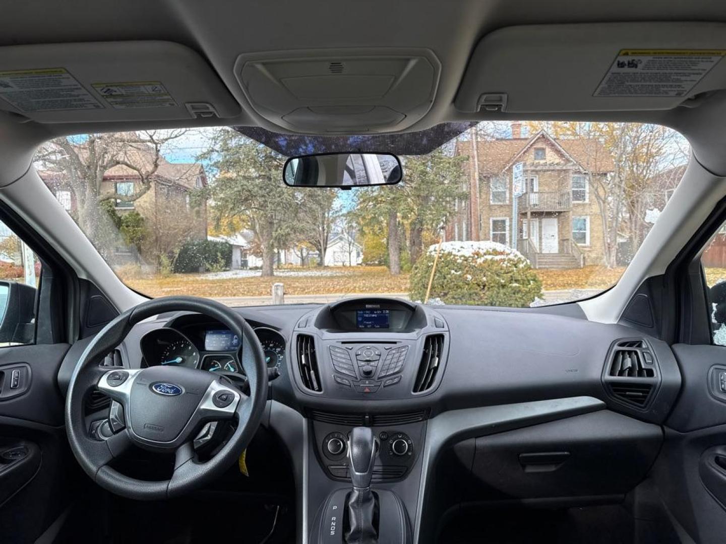 2013 BLACK FORD ESCAPE S (1FMCU0F7XDU) with an 2.5L engine, Automatic transmission, located at 1708 Broadway, Rockford, IL, 61104, (815) 397-5010, 42.252522, -89.069359 - Photo#5