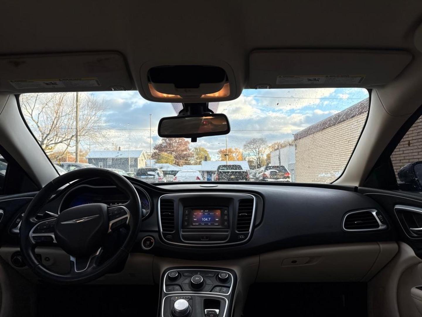 2015 BLACK CHRYSLER 200 LIMITED (1C3CCCAB1FN) with an 2.4L engine, Automatic transmission, located at 1708 Broadway, Rockford, IL, 61104, (815) 397-5010, 42.252522, -89.069359 - Photo#5