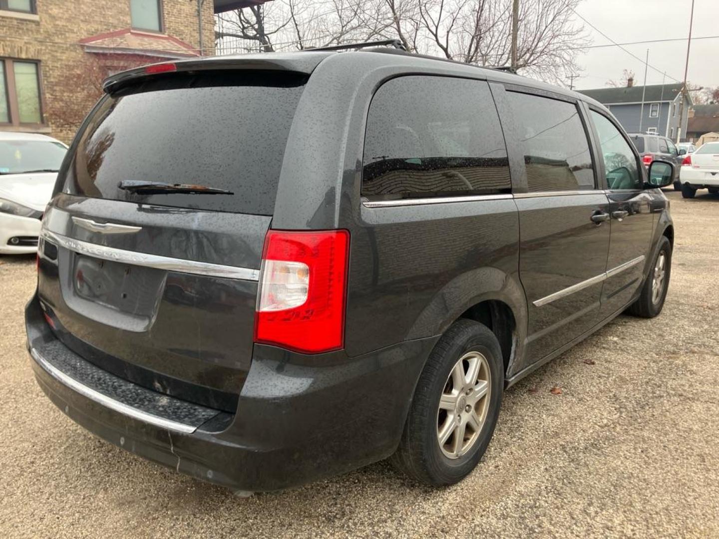 2011 GRAY CHRYSLER TOWN and COUNTRY TOURING (2A4RR5DG7BR) with an 3.6L engine, Automatic transmission, located at 1708 Broadway, Rockford, IL, 61104, (815) 397-5010, 42.252522, -89.069359 - Photo#2