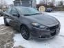 2016 GRAY DODGE DART SXT (1C3CDFBB5GD) with an 2.4L engine, 6-Speed Manual transmission, located at 1708 Broadway, Rockford, IL, 61104, (815) 397-5010, 42.252522, -89.069359 - Photo#1