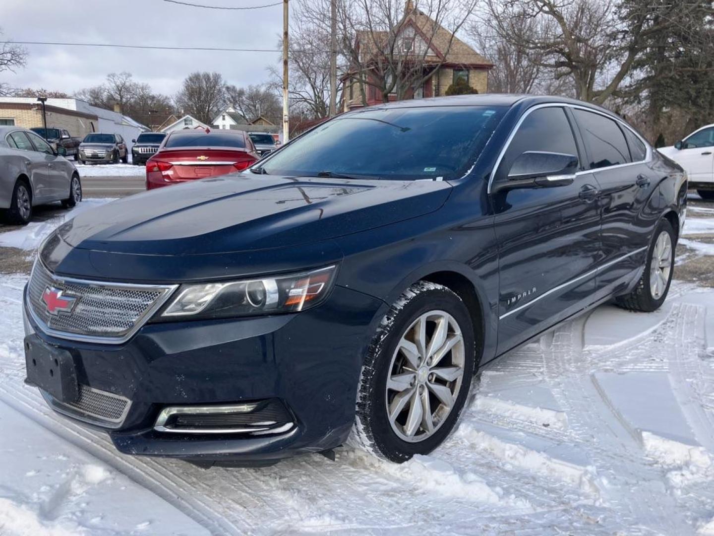 2019 BLUE CHEVROLET IMPALA LT (2G11Z5SAXK9) with an 2.5L engine, Automatic transmission, located at 1708 Broadway, Rockford, IL, 61104, (815) 397-5010, 42.252522, -89.069359 - Photo#0
