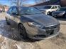 2015 GRAY DODGE DART SXT (1C3CDFBBXFD) with an 2.4L engine, Automatic transmission, located at 1708 Broadway, Rockford, IL, 61104, (815) 397-5010, 42.252522, -89.069359 - Photo#0