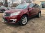 2015 RED CHEVROLET TRAVERSE LT (1GNKRGKD9FJ) with an 3.6L engine, Automatic transmission, located at 1708 Broadway, Rockford, IL, 61104, (815) 397-5010, 42.252522, -89.069359 - Photo#0