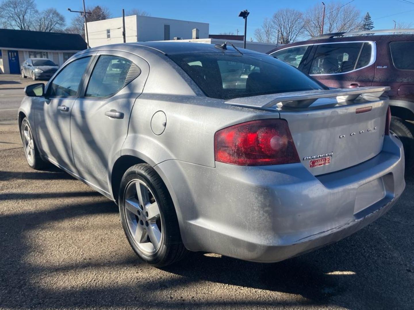 2014 SILVER DODGE AVENGER SXT (1C3CDZCBXEN) with an 2.4L engine, Automatic transmission, located at 1708 Broadway, Rockford, IL, 61104, (815) 397-5010, 42.252522, -89.069359 - Photo#3