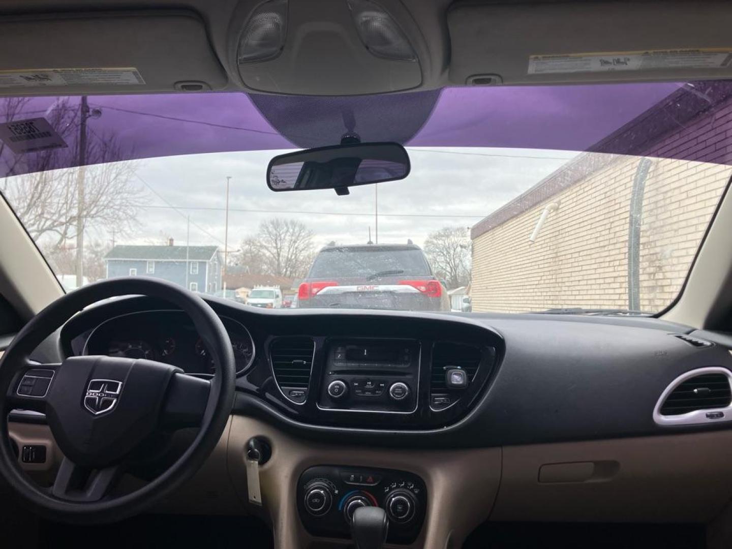 2013 BLACK DODGE DART SXT (1C3CDFBA8DD) with an 2.0L engine, Automatic transmission, located at 1708 Broadway, Rockford, IL, 61104, (815) 397-5010, 42.252522, -89.069359 - Photo#5