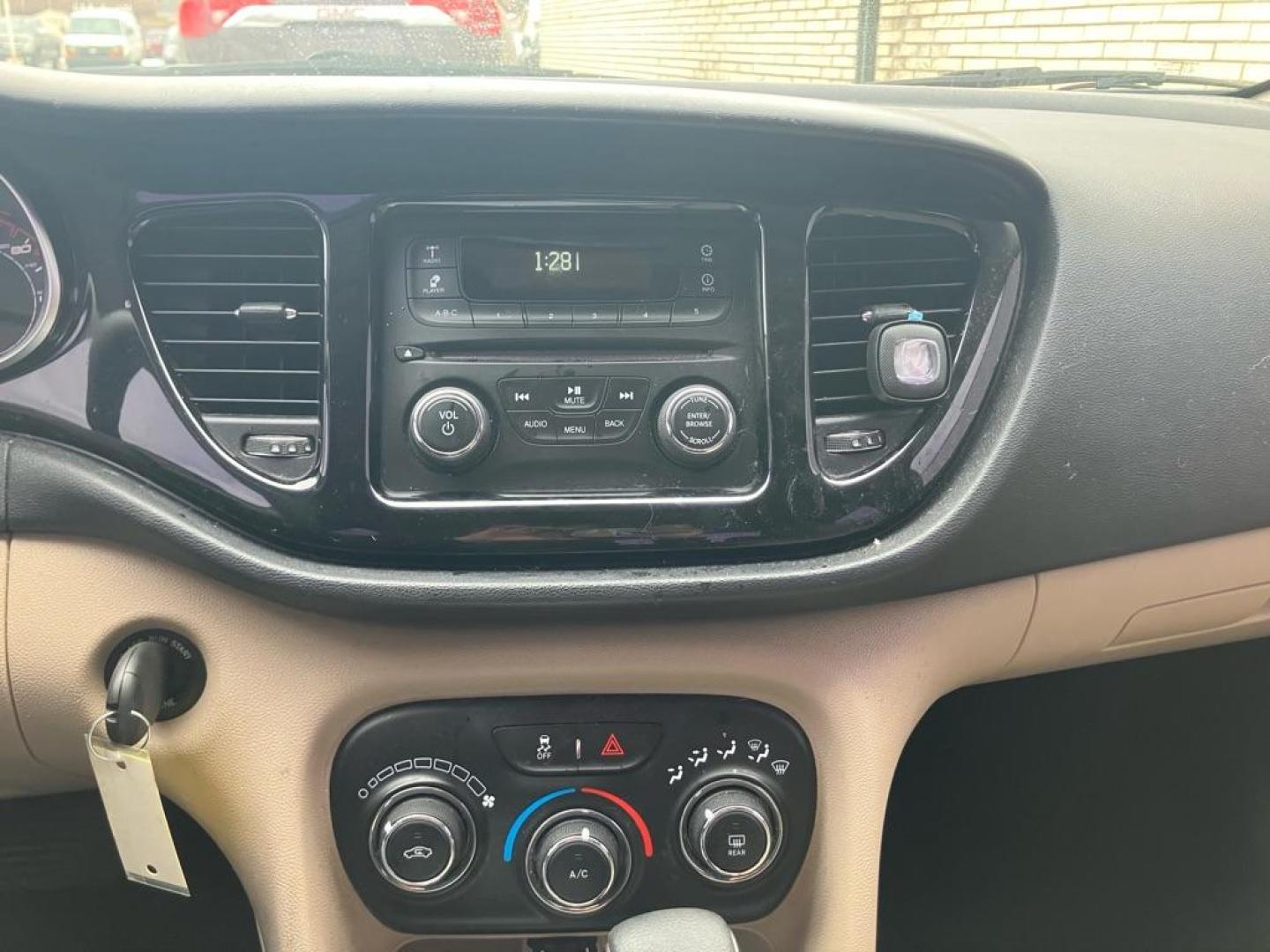 2013 BLACK DODGE DART SXT (1C3CDFBA8DD) with an 2.0L engine, Automatic transmission, located at 1708 Broadway, Rockford, IL, 61104, (815) 397-5010, 42.252522, -89.069359 - Photo#8