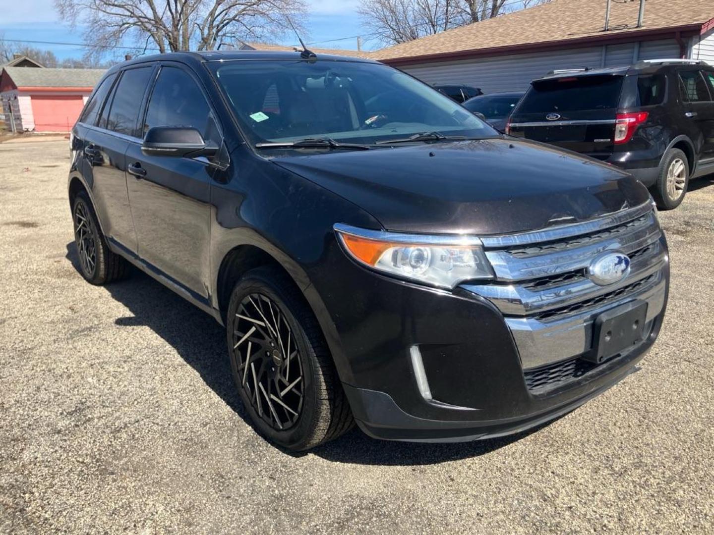 2013 BLACK FORD EDGE LIMITED (2FMDK4KC2DB) with an 3.5L engine, Automatic transmission, located at 1708 Broadway, Rockford, IL, 61104, (815) 397-5010, 42.252522, -89.069359 - Photo#1