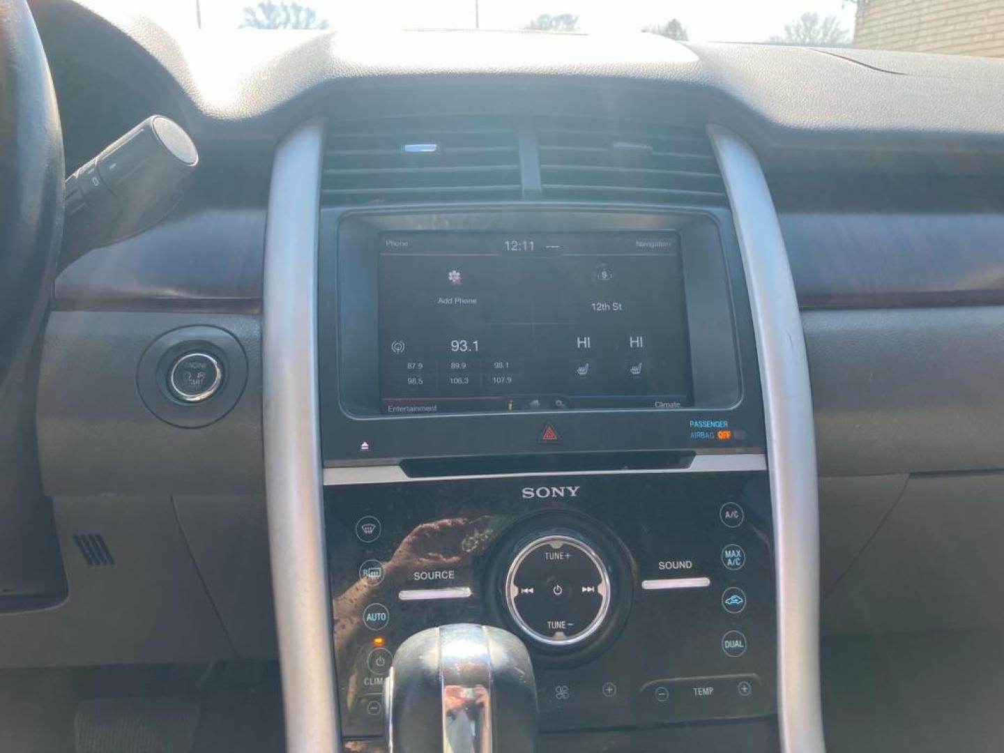 2013 BLACK FORD EDGE LIMITED (2FMDK4KC2DB) with an 3.5L engine, Automatic transmission, located at 1708 Broadway, Rockford, IL, 61104, (815) 397-5010, 42.252522, -89.069359 - Photo#8