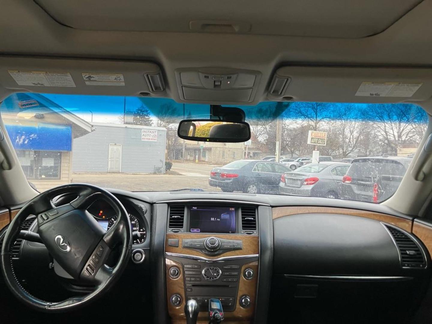 2012 GRAY INFINITI QX56 (JN8AZ2NE6C9) with an 5.6L engine, Automatic transmission, located at 1708 Broadway, Rockford, IL, 61104, (815) 397-5010, 42.252522, -89.069359 - Photo#6