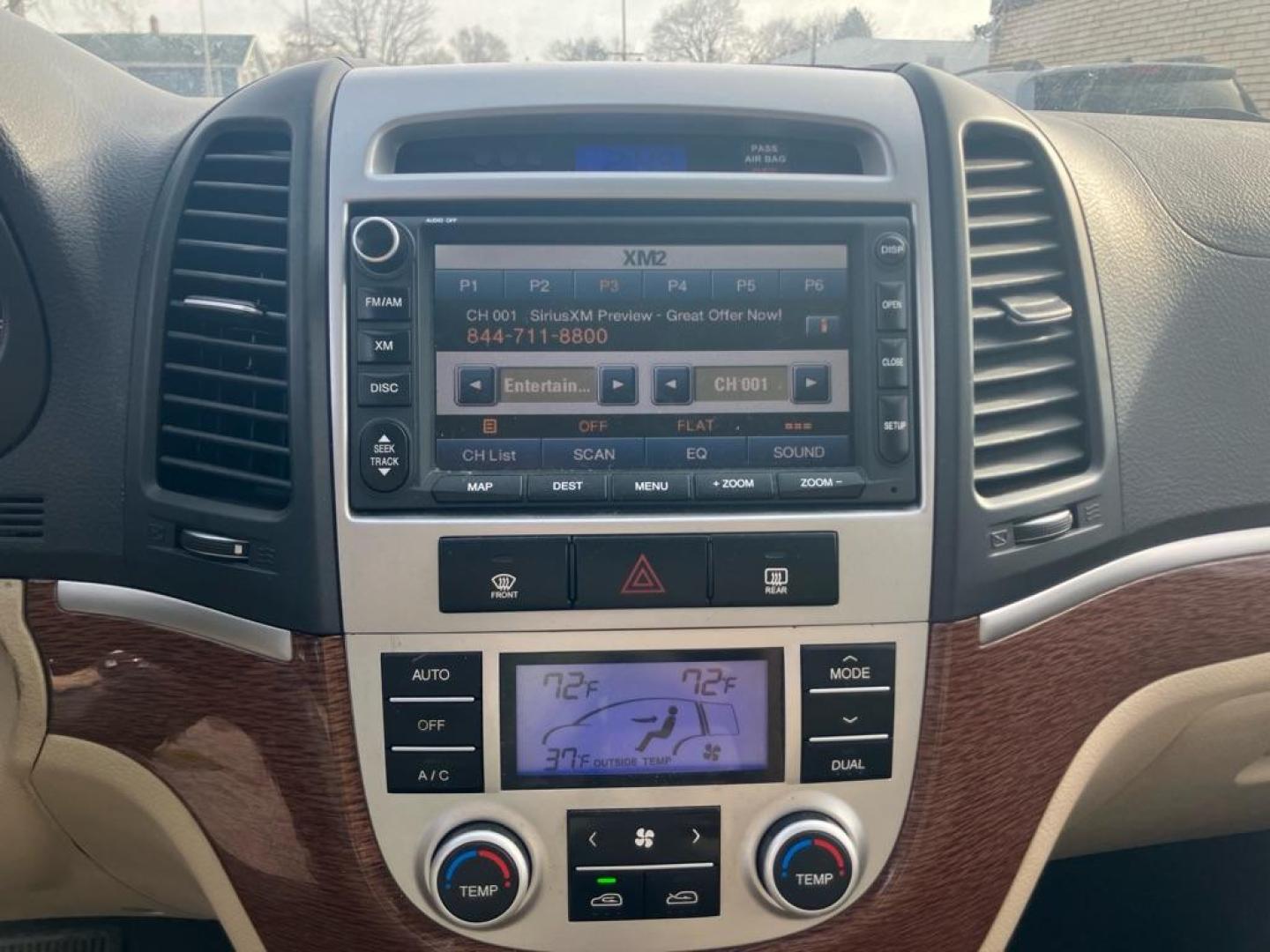 2009 MAROON HYUNDAI SANTA FE SE (5NMSH13E09H) with an 3.3L engine, Automatic transmission, located at 1708 Broadway, Rockford, IL, 61104, (815) 397-5010, 42.252522, -89.069359 - Photo#8