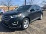 2015 BLACK FORD EDGE SEL (2FMTK4J82FB) with an 3.5L engine, Automatic transmission, located at 1708 Broadway, Rockford, IL, 61104, (815) 397-5010, 42.252522, -89.069359 - Photo#0