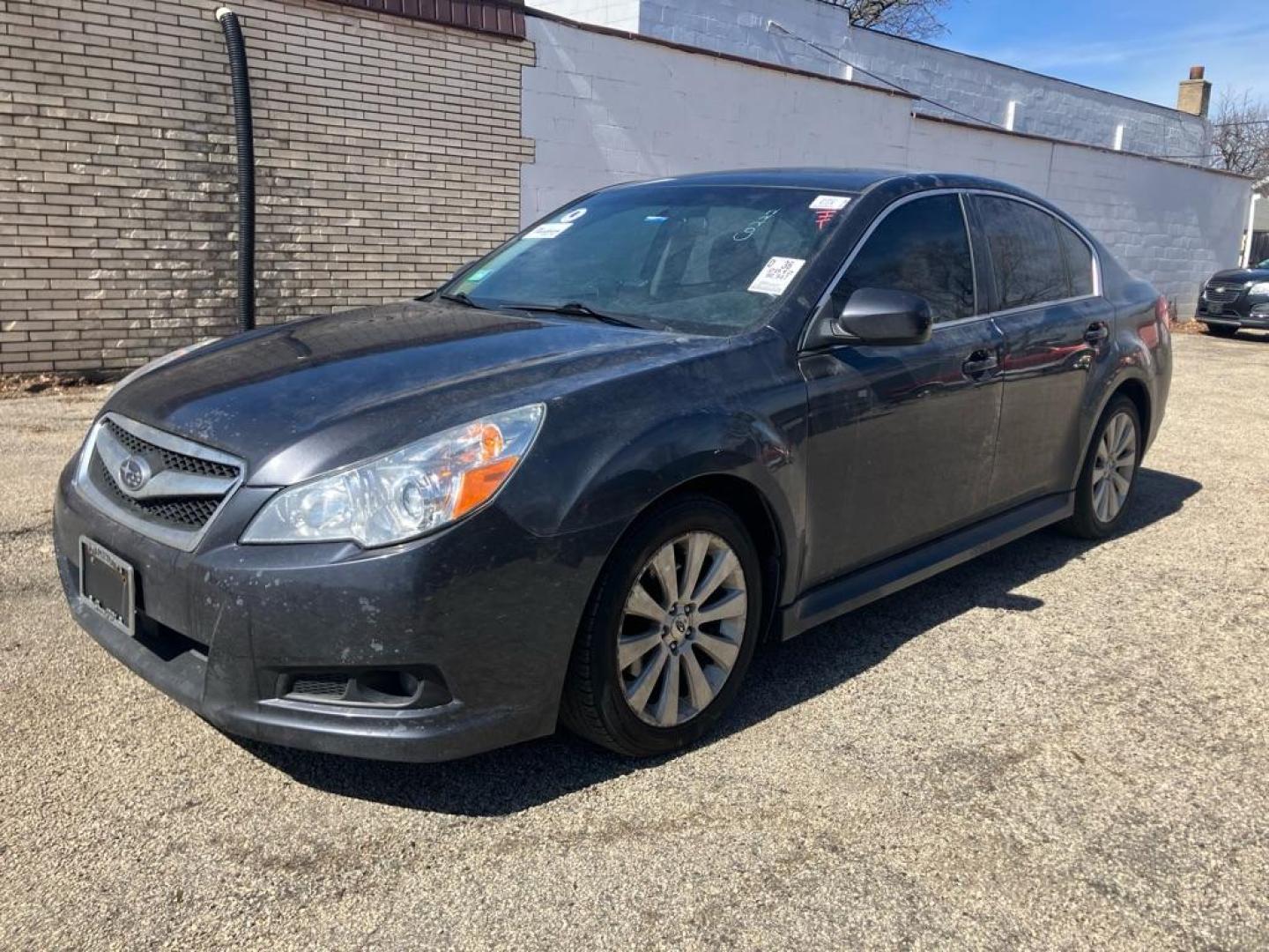 2012 GRAY SUBARU LEGACY 2.5I LIMITED (4S3BMCJ62C3) with an 2.5L engine, Automatic transmission, located at 1708 Broadway, Rockford, IL, 61104, (815) 397-5010, 42.252522, -89.069359 - Photo#0