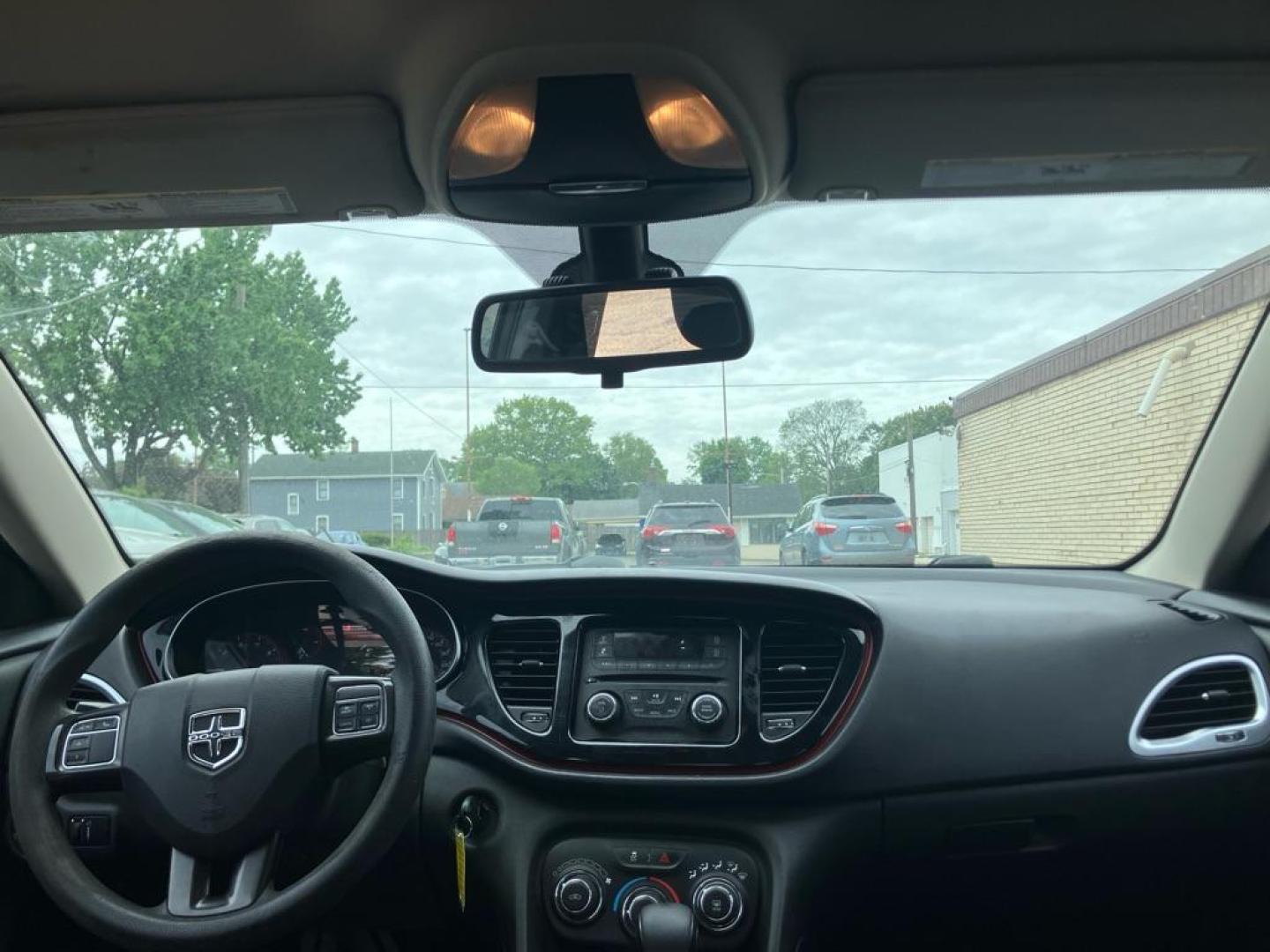 2015 GRAY DODGE DART SXT (1C3CDFBB9FD) with an 2.4L engine, Automatic transmission, located at 1708 Broadway, Rockford, IL, 61104, (815) 397-5010, 42.252522, -89.069359 - Photo#5