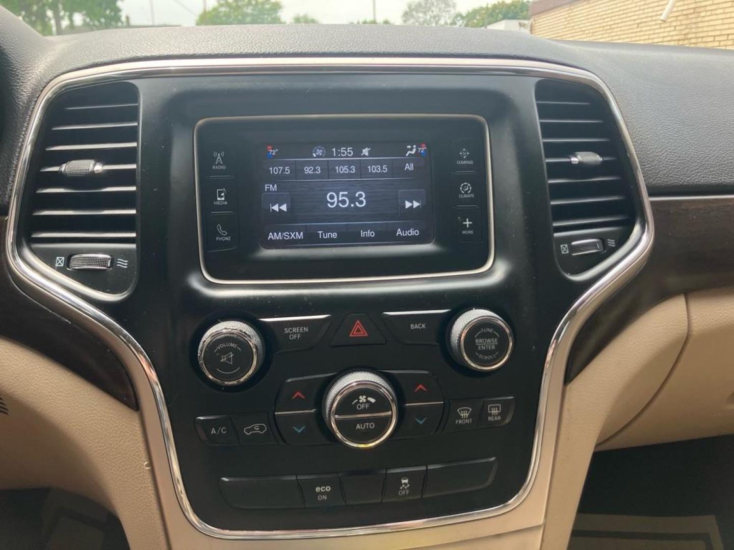2014 BLACK JEEP GRAND CHEROKEE LAREDO (1C4RJFAG9EC) with an 3.6L engine, Automatic transmission, located at 1708 Broadway, Rockford, IL, 61104, (815) 397-5010, 42.252522, -89.069359 - Photo#8