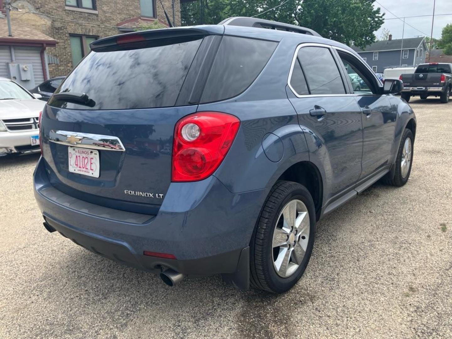 2012 BLUE CHEVROLET EQUINOX LT (2GNFLDE50C6) with an 3.0L engine, Automatic transmission, located at 1708 Broadway, Rockford, IL, 61104, (815) 397-5010, 42.252522, -89.069359 - Photo#2
